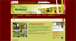 Desktop Screenshot of maisondeslibellules.fr